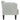 Canapea loveseat, gri deschis, 111 cm, catifea