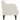 Canapea Scaun cu Cotiere Crem 54 cm Catifea