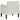 Canapea Scaun cu Cotiere Crem 54 cm Catifea