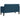 Canapea lovesea albastru 109 cm catifea