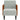 Canapea scaun cu cotiere, gri deschis, 55 cm, catifea