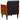 Canapea Scaun cu Cotiere Negru 55 cm Catifea