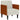 Canapea Scaun cu cotiere, crem, 55 cm, catifea