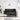 Canapea loveseat cu perne de suport negru 110 cm catifea