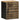 Dulap suspendat de baie negru 38x33,5x48cm, lemn masiv de mango