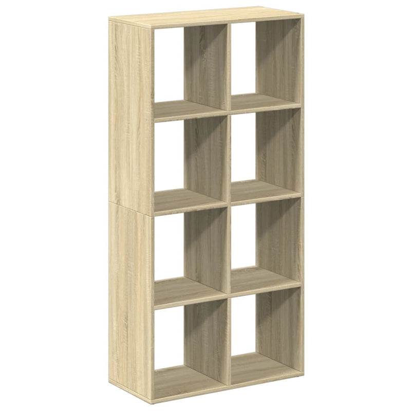 Bibliotecă/separator cameră stejar sonoma 69,5x29x137,5 cm lemn