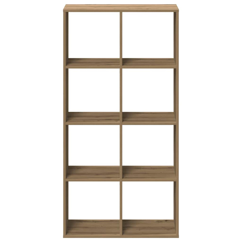 Bibliotecă/separator, stejar artizanal, 69,5x29x137,5 cm, lemn