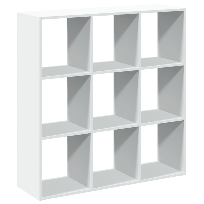 Bibliotecă/separator cameră alb 102x29x103,5 cm lemn prelucrat