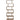 Bibliotecă/separator 6 niveluri stejar fumuriu 70x24x193cm lemn