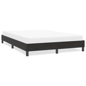 Cadru de pat fără saltea Negru 140x220 cm catifea