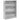 Bibliotecă, gri beton, 80x24x109 cm, lemn prelucrat
