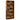Bibliotecă, lemn vechi, 80x24x176 cm, lemn prelucrat