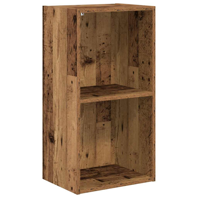 Bibliotecă, lemn vechi, 40x30x77 cm, lemn prelucrat