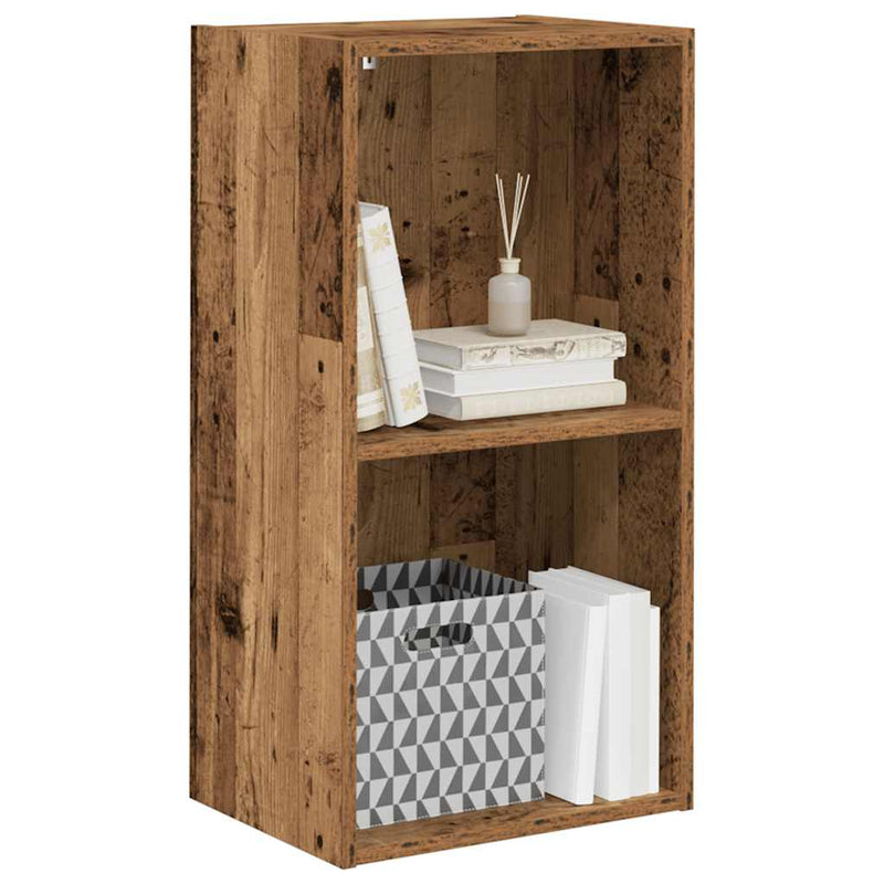 Bibliotecă, lemn vechi, 40x30x77 cm, lemn prelucrat