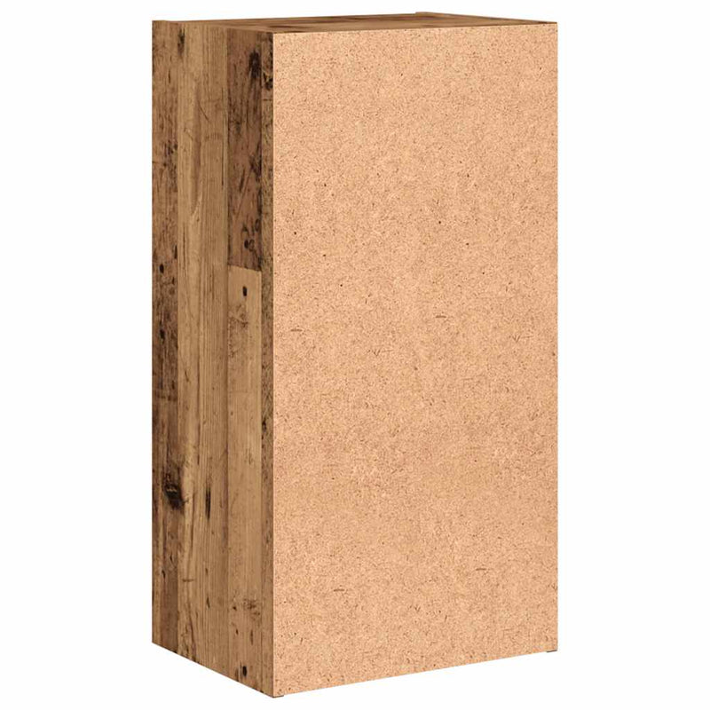 Bibliotecă, lemn vechi, 40x30x77 cm, lemn prelucrat