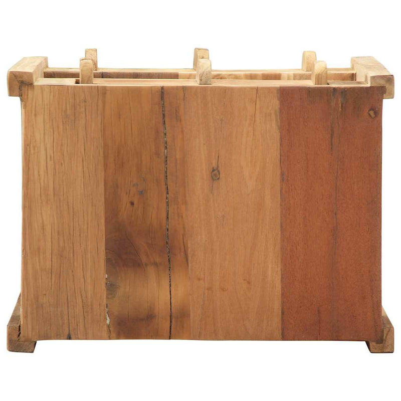 Masă laterală Maro 43 x 32 x 46 cm Lemn recuperat masiv