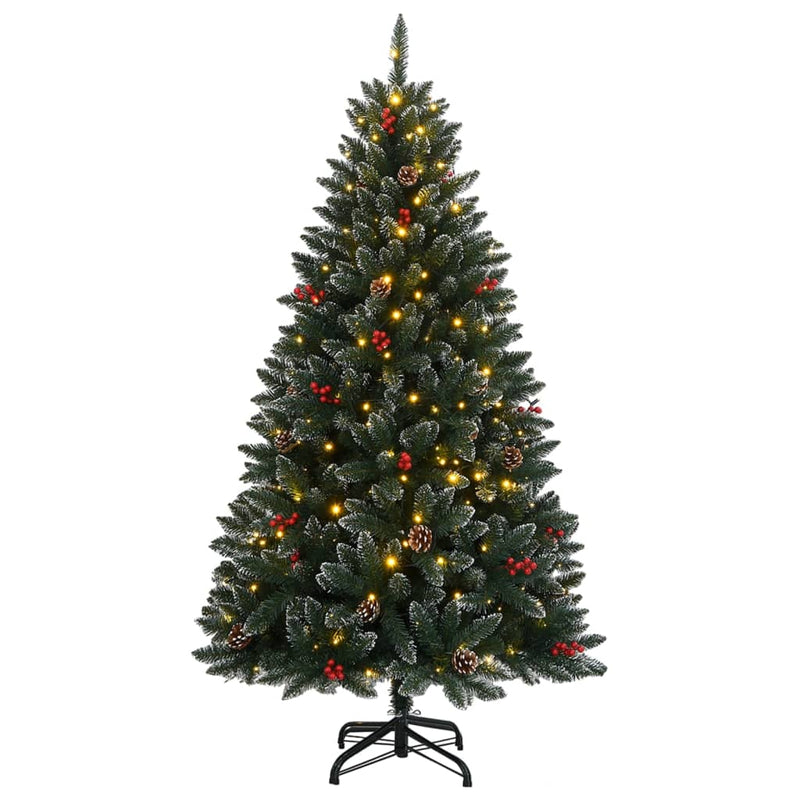 Brad de Crăciun artificial cu 300 LED-uri, 240 cm