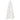 Brad de Crăciun decorativ, alb, 69,5 cm, lemn de pin masiv