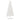 Brad de Crăciun decorativ, alb, 150 cm, lemn de pin masiv