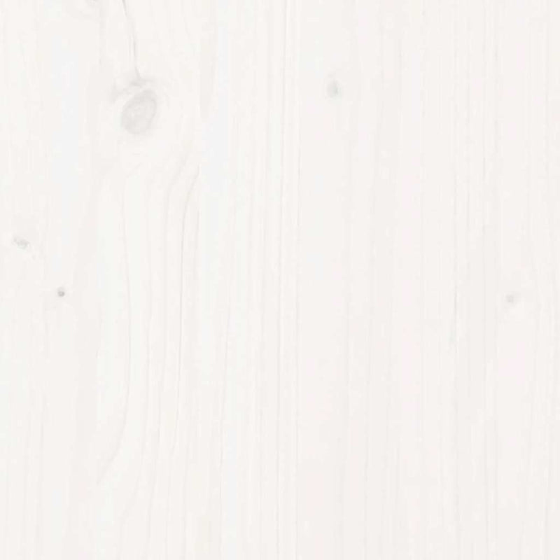 Brad de Crăciun decorativ, alb, 150 cm, lemn de pin masiv