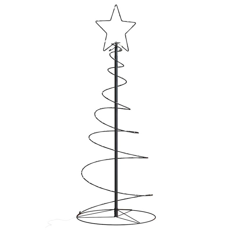 Pom de Crăciun LED 80 LED-uri Alb Cald 120 cm