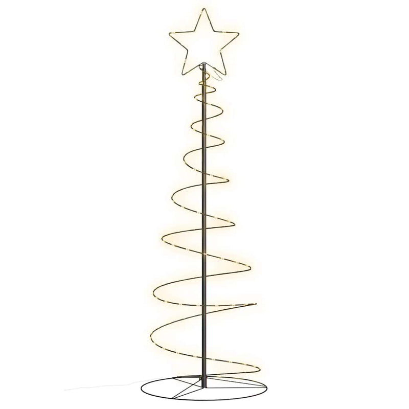 Pom de Crăciun LED 100 LED-uri Alb Cald 150 cm