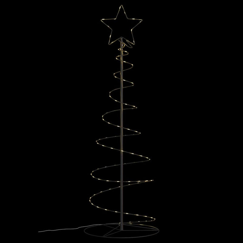 Pom de Crăciun LED 100 LED-uri Alb Cald 150 cm