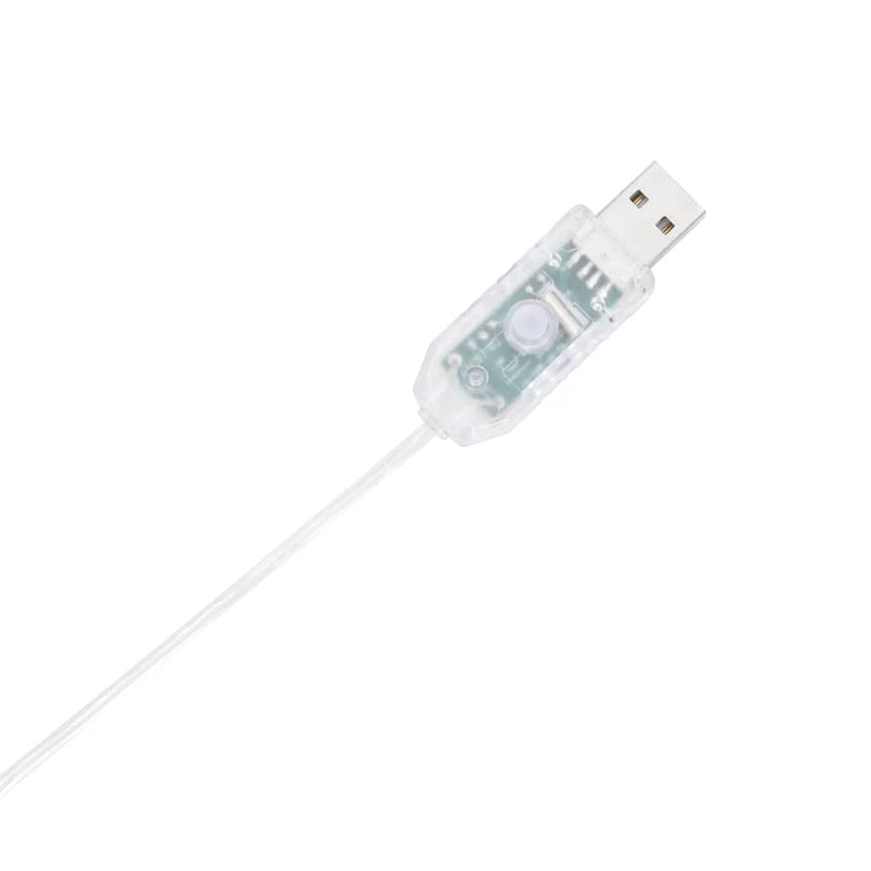 Pom de Crăciun LED 100 LED-uri Alb Cald 150 cm