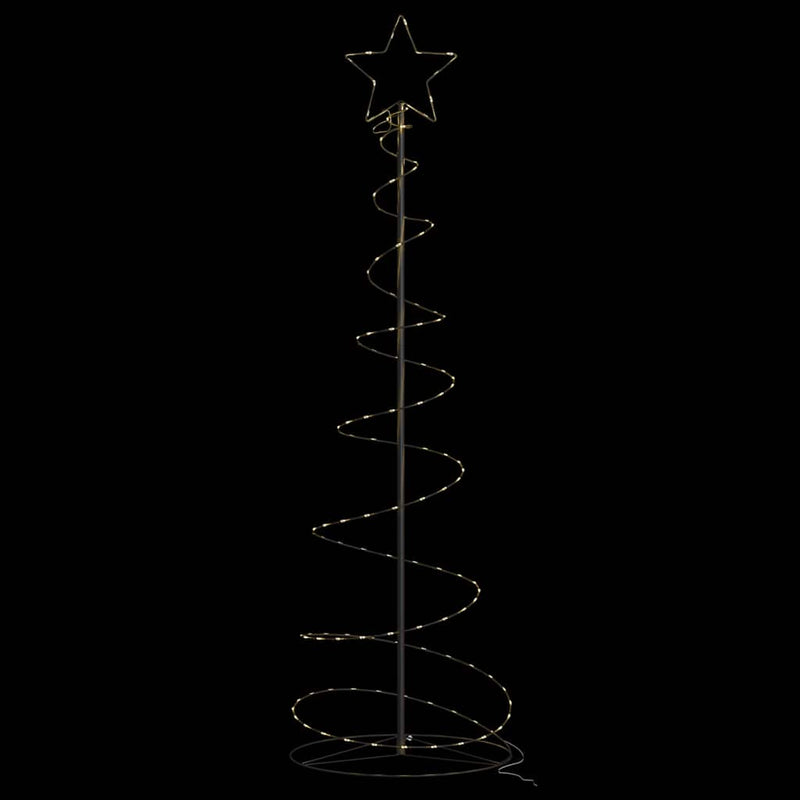 Pom de Crăciun LED 120 LED-uri Alb Cald 180 cm