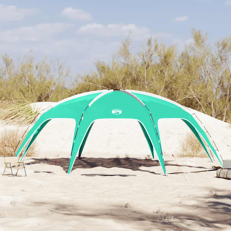 Cort de petrecere, verde mare, rezistent la apă