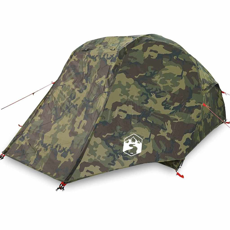 Cort de pescuit pentru 3 persoane, camuflaj, rezistent la apă