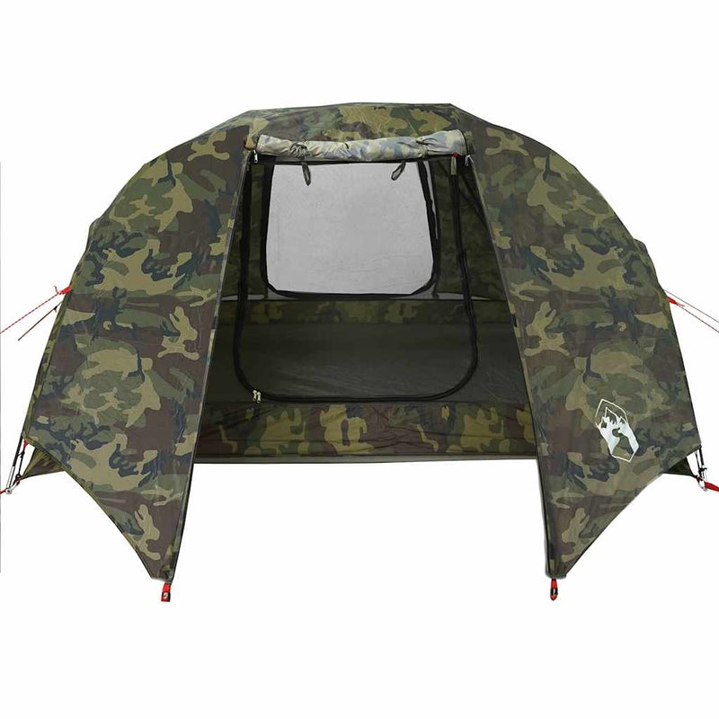 Cort de pescuit pentru 3 persoane, camuflaj, rezistent la apă