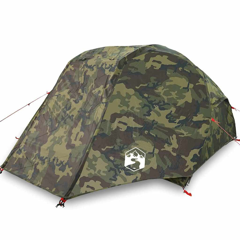 Cort de pescuit pentru 5 persoane, camuflaj, impermeabil