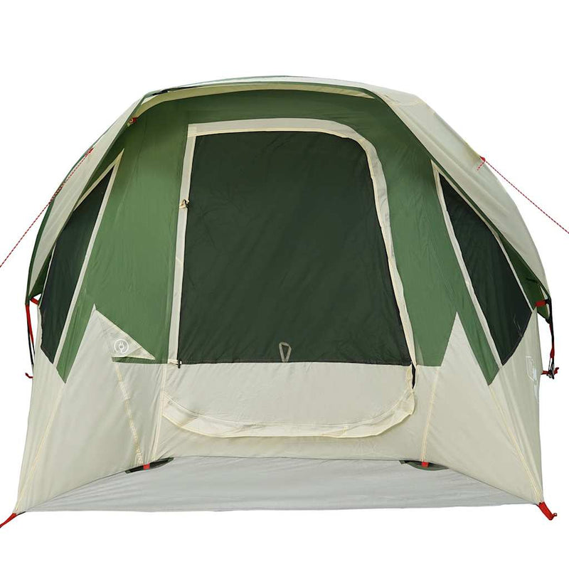 Cabină cort de camping, 4 persoane, verde, impermeabil