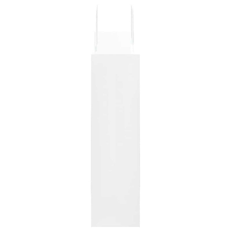 Pungi de hârtie 250 buc cu mânere albe 32x12x42 cm