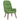 Scaun de relaxare cu taburet, verde deschis, catifea