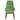 Scaun de relaxare cu taburet, verde deschis, catifea