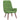 Scaun de relaxare cu taburet, verde deschis, catifea