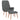 Scaun de relaxare cu taburet, gri deschis, textil