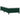 Pat cu arcuri fără saltea verde închis 80x210 cm catifea