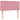 Pat box spring cu saltea, roz, 80x220 cm, catifea
