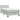 Pat box spring cu saltea, gri deschis, 80x210 cm, catifea