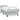Pat box spring cu saltea, gri deschis, 80x220 cm, catifea