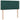 Pat box spring cu saltea, verde închis, 80x220 cm, catifea