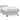Pat box spring cu saltea, gri deschis, 90x220 cm, catifea