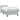 Pat box spring cu saltea, gri deschis, 90x220 cm, catifea