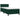 Pat box spring cu saltea, verde închis, 80x220 cm, catifea