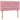 Pat box spring cu saltea, roz, 80x220 cm, catifea