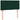 Pat box spring cu saltea, verde închis, 80x220 cm, catifea