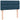 Pat box spring cu saltea, albastru închis, 80x220 cm, catifea